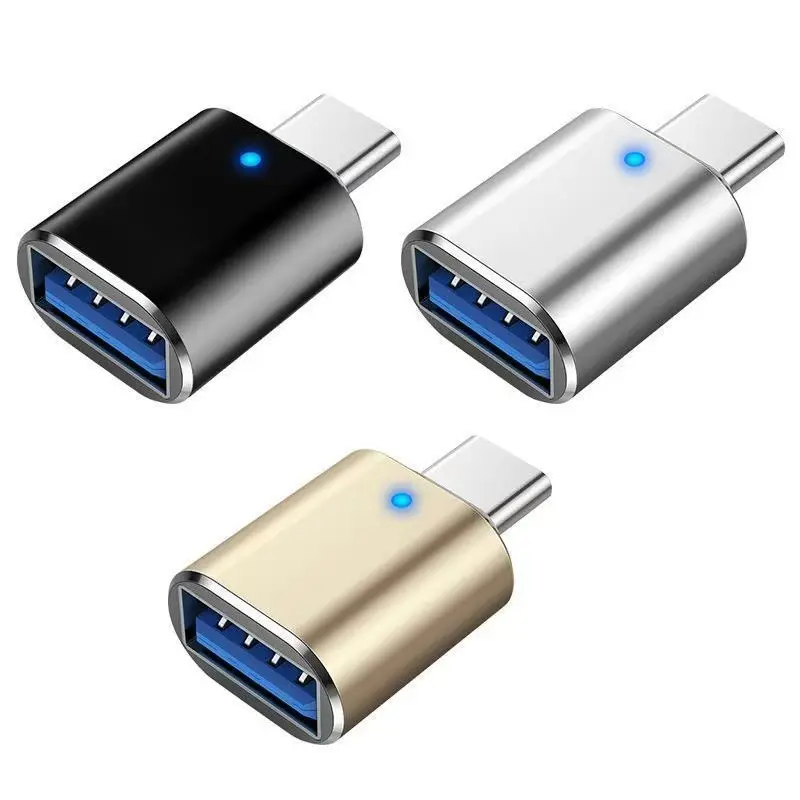 OTG BY217 USB A TYPE-C CON LUZ