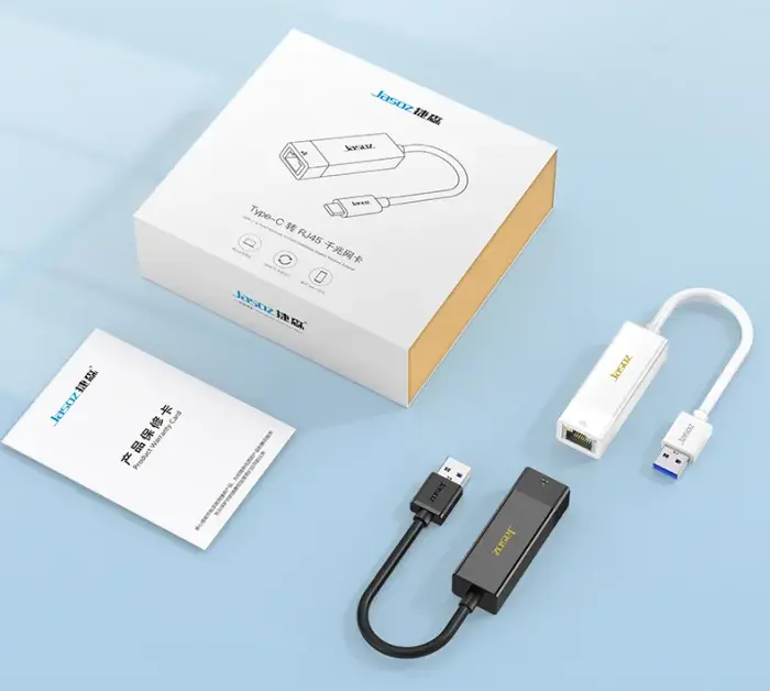 JASOZ TYPE-C TO RJ45 ETHERNET 10/100/1000 MBPS