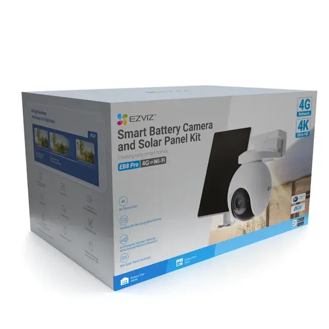 EZVIZ EB8 PRO 4G CAMARA INALAMBRICA 4K WIFI 6 IP67