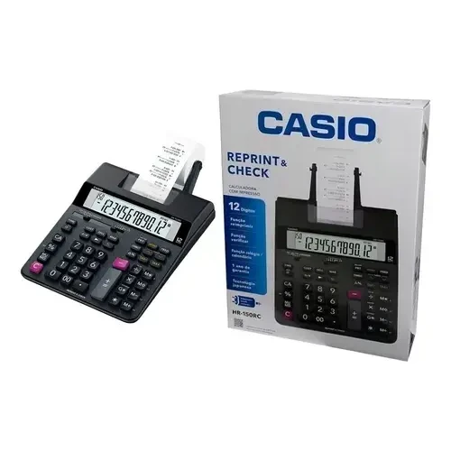 CALCULADORA CASIO / IMPRESORA HR-150RC