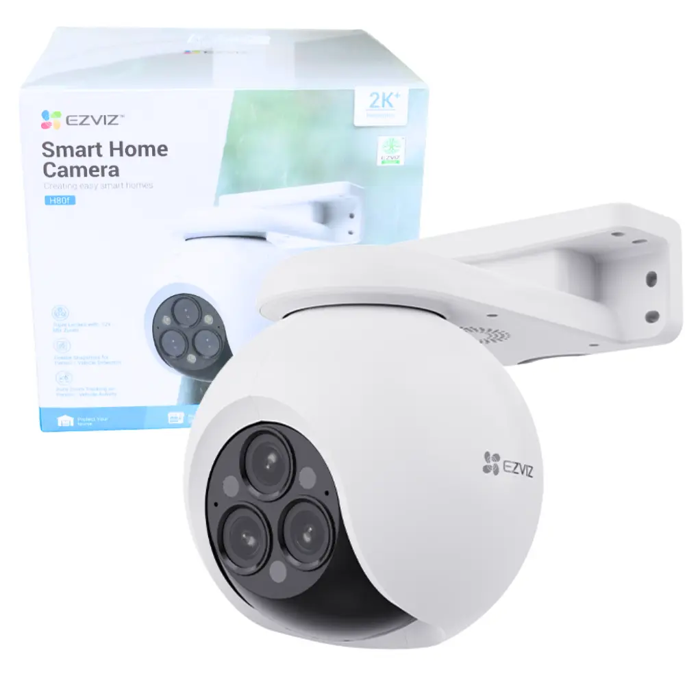 EZVIZ H80F CAMARA SMART 2K TRIPLE LENTE IP67