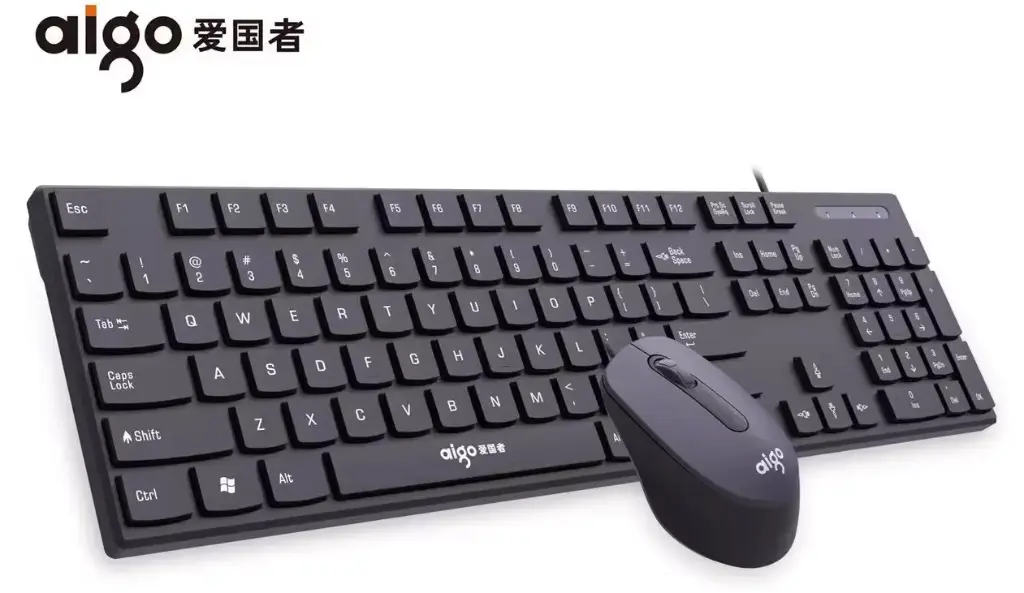 KIT DE TECLADO CON MOUSE AIGO WQ9521