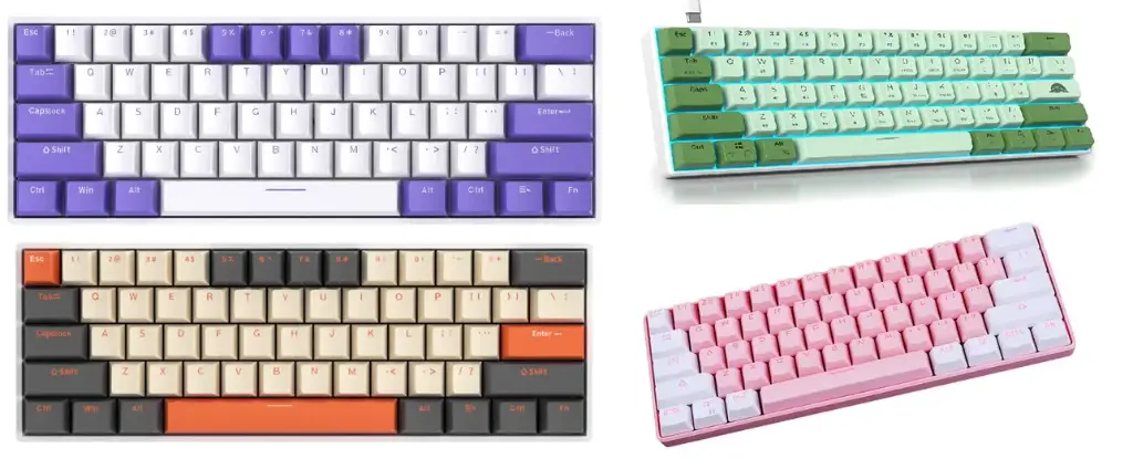 TECLADO HW61 RGB - USB 