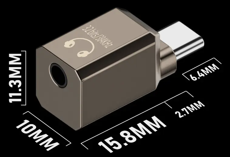 OTG TIPO C TO MICROFONO 3.5MM - GRIS