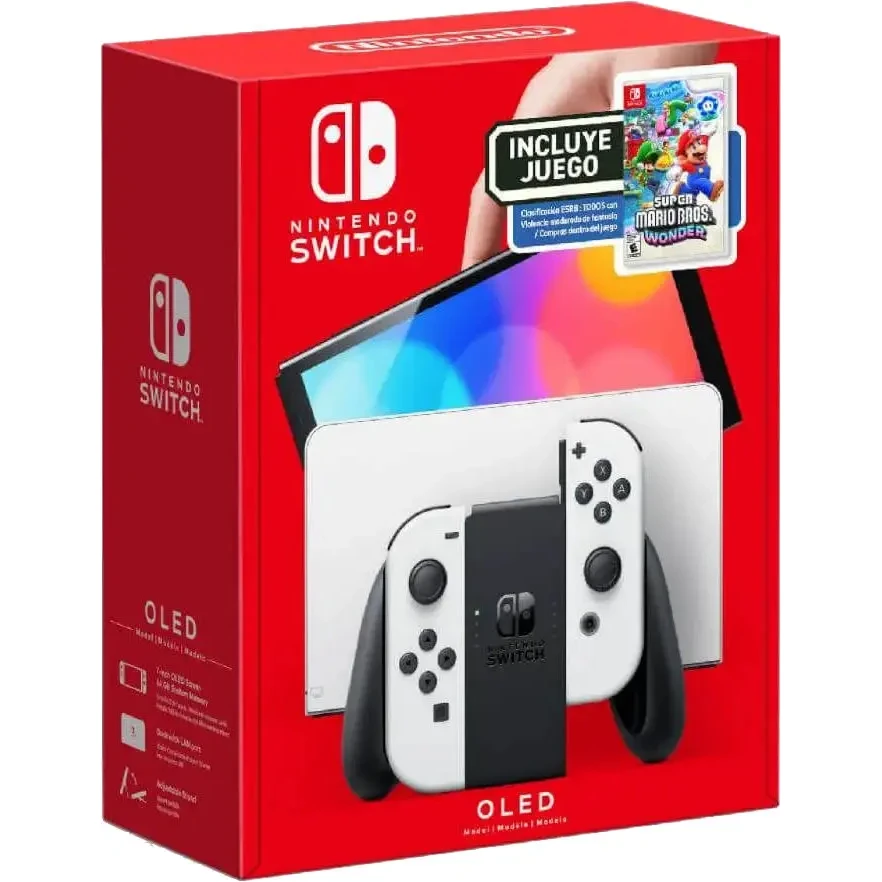 CONSOLA NINTENDO SWITCH OLED LATAM + WONDER