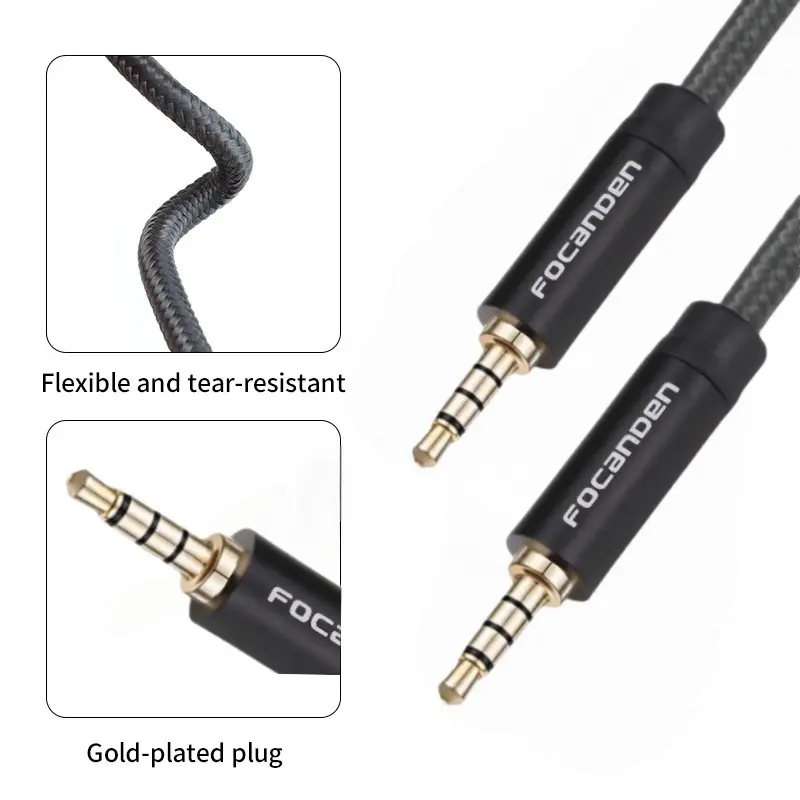 CABLE AUXILIAR FOCANDEN 1.5M - BK 