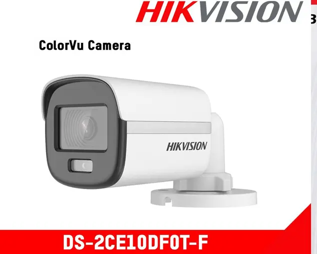 HIKVISION COLORVU BULLET CAMERA DS-2CE10DF0T-F METAL 1080P 