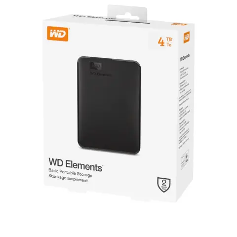 WD ELEMENTS PORTABLE HDD 2.5 USB 3.0 4T
