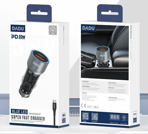 DADU CARGADOR DE CARRO 55W DC-127
