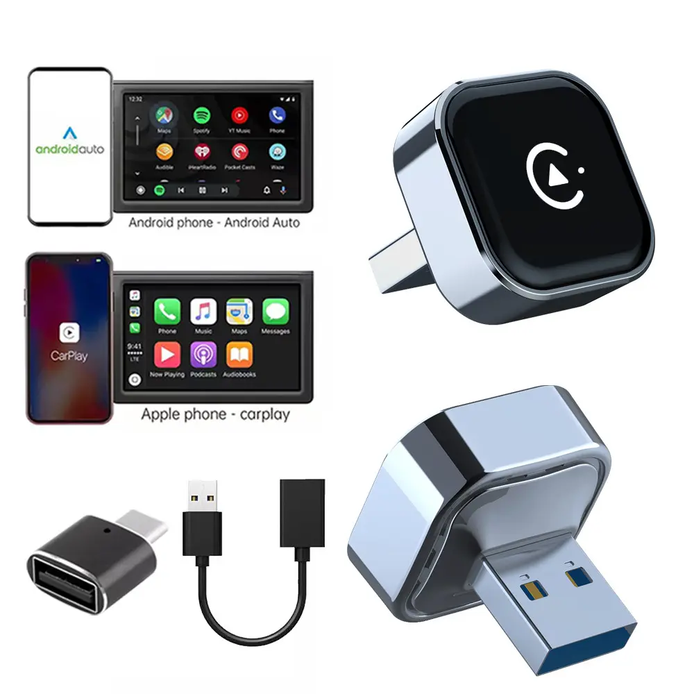 WIRELESS CARPLAY & ANDROID AUTO PLUG & PLAY K16C