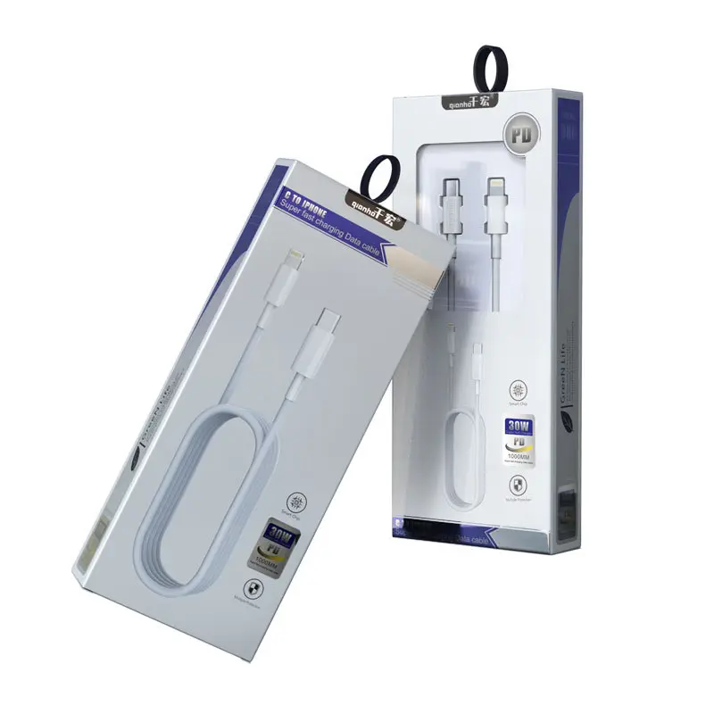 CABLE QIANHO Q86 USB C - LIGHTNING 30W 1M
