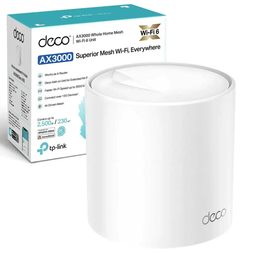 TP-LINK DECO AX3000 WHOLE HOME MESH WiFi 6 ROUTERDECO X50