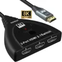 SWITCH HDMI - 3 PUERTOS 8K 60Hz / 4K 120Hz (CAJA)