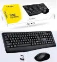 KIT DE TECLADO T-WOLF TF100 2.4 WIRELESS - ESPAÑOL