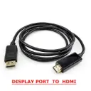 CABLE DE DP A HDMI 4K 1.8M